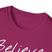 Load image into Gallery viewer, SS T-Shirt, Believe - Multi Colors
