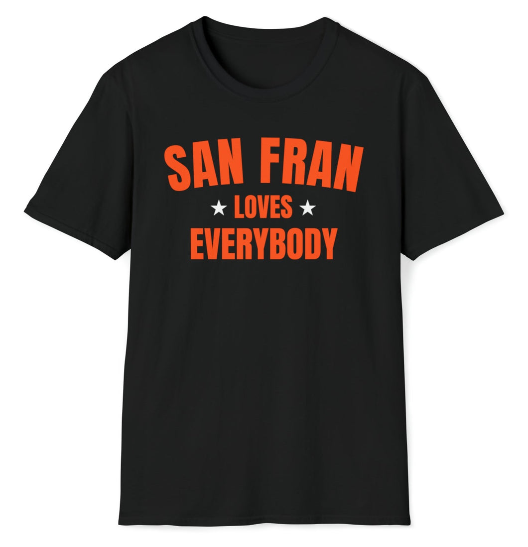 SS T-Shirt, CA San Fran - Orange
