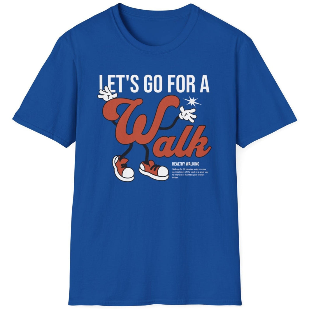 SS T-Shirt, Let's Go for a Walk