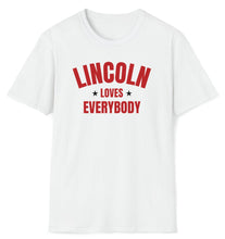 Load image into Gallery viewer, SS T-Shirt, NE Lincoln - White | Clarksville Originals
