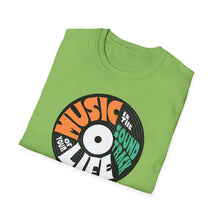 Load image into Gallery viewer, SS T-Shirt, Music Is the Soundtrack
