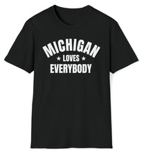 Load image into Gallery viewer, SS T-Shirt, MI Michigan - Black
