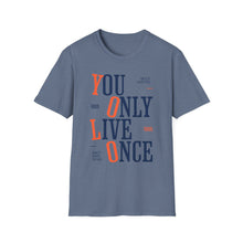 Load image into Gallery viewer, SS T-Shirt, YOLO - Multi Colors
