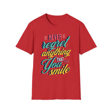 Load image into Gallery viewer, SS T-Shirt, Never Regret - Multi Colors
