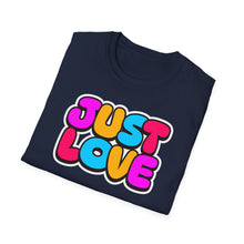 Load image into Gallery viewer, SS T-Shirt, Just Love - Multi Colors
