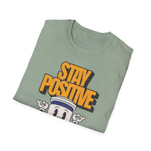 Load image into Gallery viewer, SS T-Shirt, Stay Positive - Multi Colors
