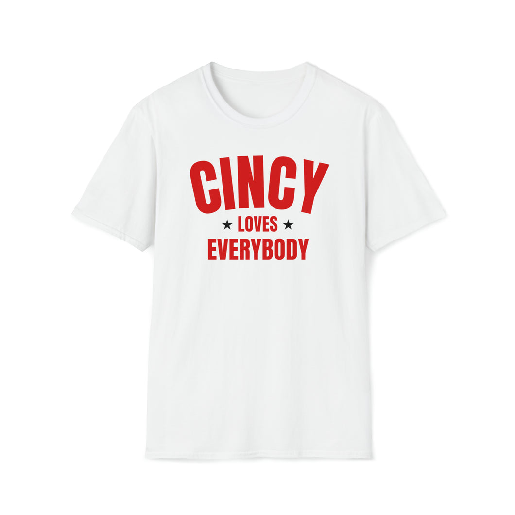 SS T-Shirt, OH Cincy - White | Clarksville Originals