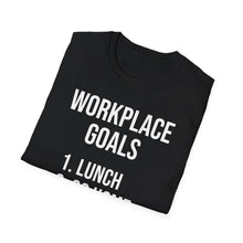 Load image into Gallery viewer, SS T-Shirt, Workplace Goals - Multi Colors

