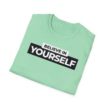 Load image into Gallery viewer, SS T-Shirt, Believe in Yourself - Multi Colors
