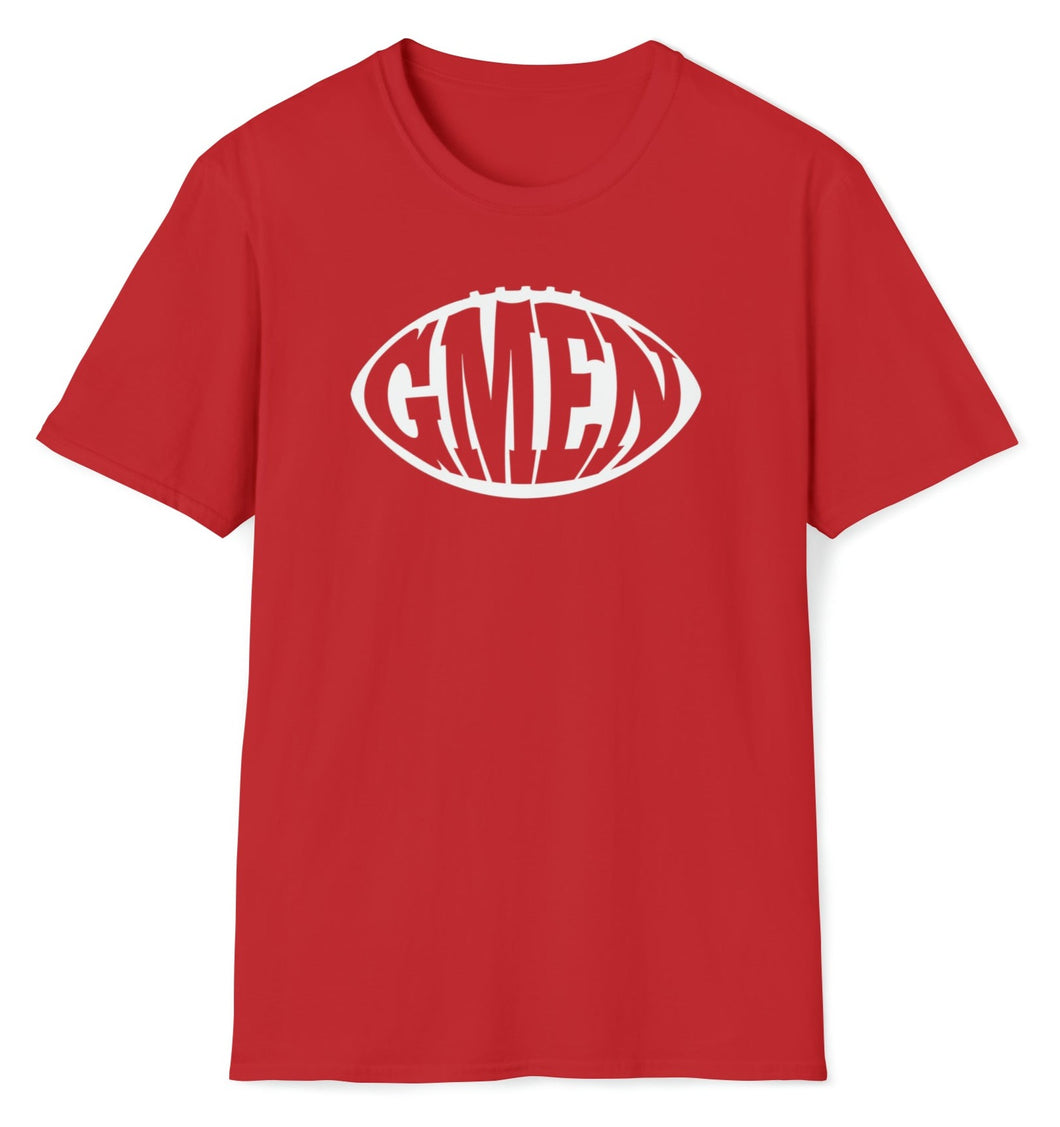SS T-Shirt, GMEN Football - Red