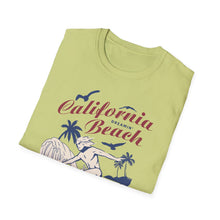 Load image into Gallery viewer, T-Shirt, California Beach Surf Riders - Multi Colors

