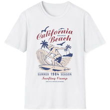 Load image into Gallery viewer, T-Shirt, California Beach Surf Riders - Multi Colors
