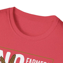 Load image into Gallery viewer, SS T-Shirt, No Farmers No Food- Multi Colors
