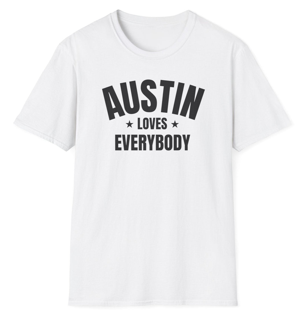 SS T-Shirt, TX Austin - White