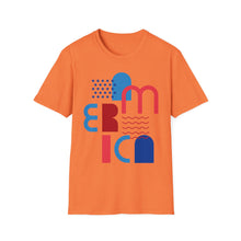 Load image into Gallery viewer, SS T-Shirt, America Abstract - Multi Colors
