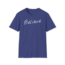 Load image into Gallery viewer, SS T-Shirt, Believe - Multi Colors

