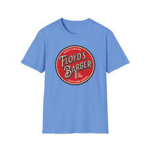 Load image into Gallery viewer, SS T-Shirt, Floyd&#39;s Barber - Multi Colors

