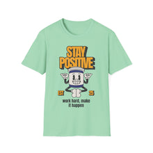 Load image into Gallery viewer, SS T-Shirt, Stay Positive - Multi Colors
