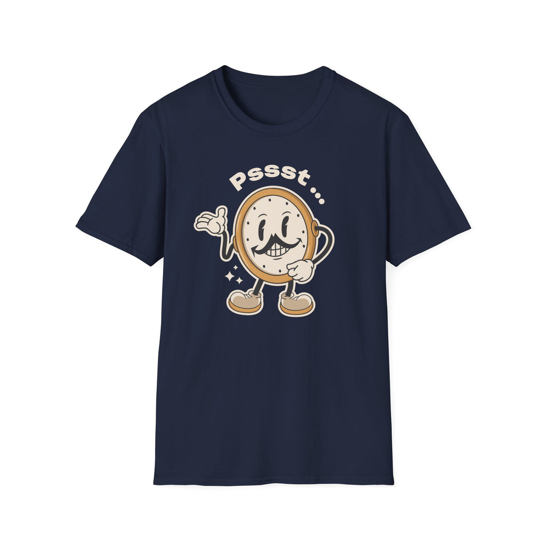 SS T-Shirt, Pssst ... Got the Time - Multi Colors