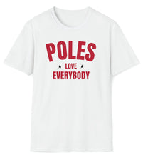 Load image into Gallery viewer, SS T-Shirt, POL Poles - Red
