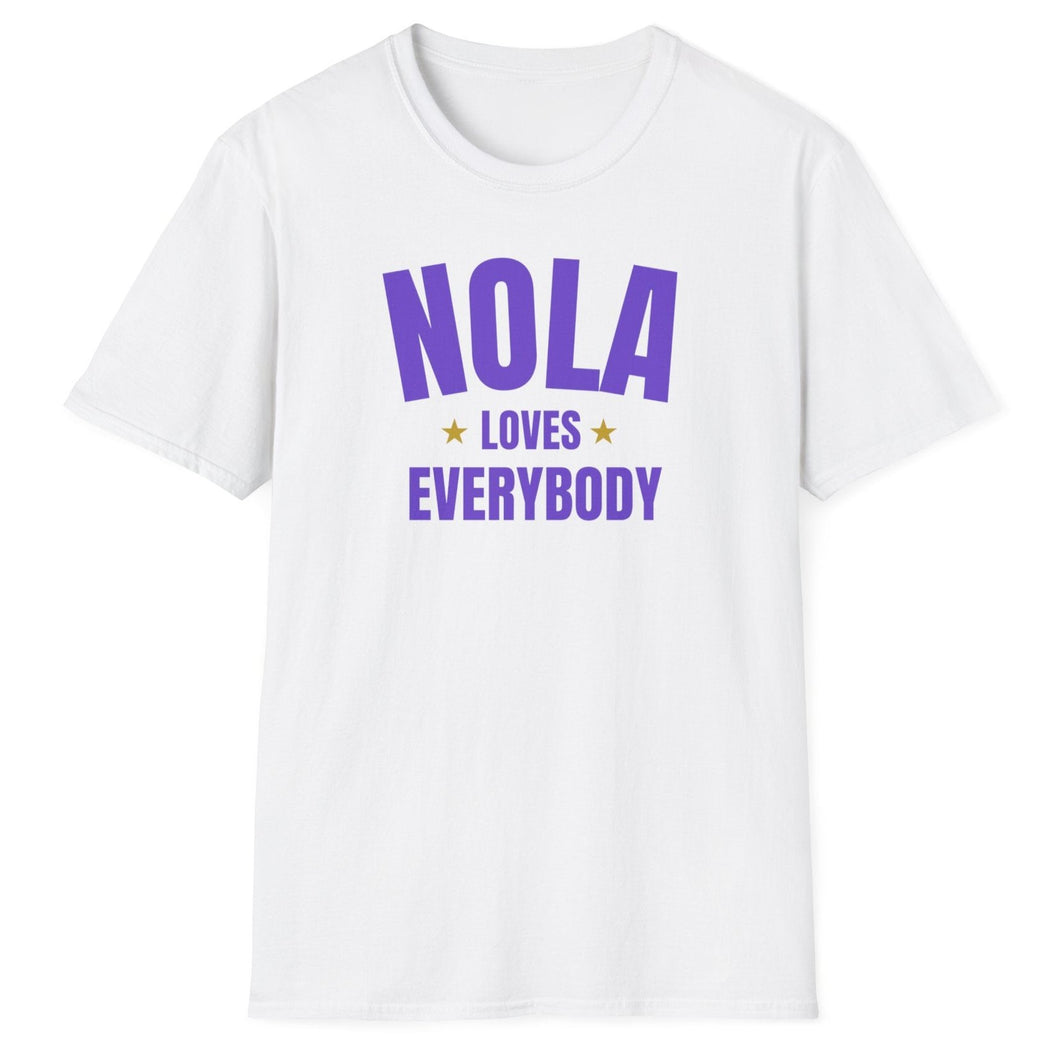 SS T-Shirt, LA NOLA - Purple