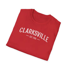 Load image into Gallery viewer, SS T-Shirt, Clarksville 1785 - Multi Colors

