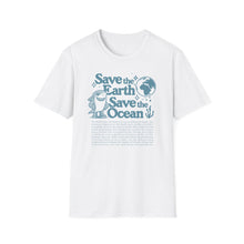 Load image into Gallery viewer, SS T-Shirt, Save the Oceans - Multi Colors
