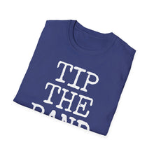 Load image into Gallery viewer, SS T-Shirt, Tip the Band - Multi Colors
