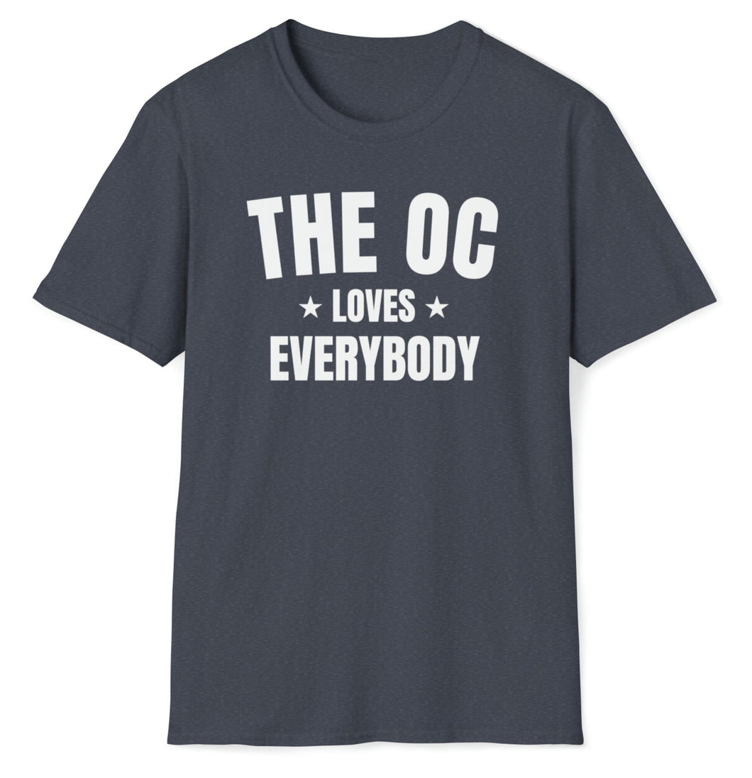 SS T-Shirt, CA The OC - Heather Blue