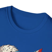 Load image into Gallery viewer, SS T-Shirt, One Cool Eagle - Multi Colors
