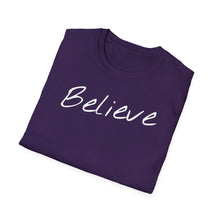 Load image into Gallery viewer, SS T-Shirt, Believe - Multi Colors

