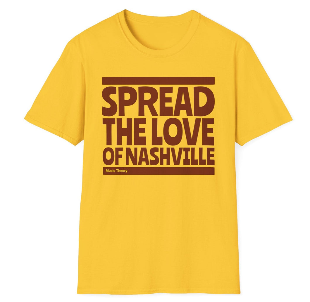 SS T-Shirt, Spread the Love of Nashville