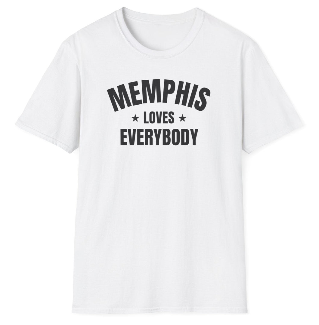 SS T-Shirt, TN Memphis - White