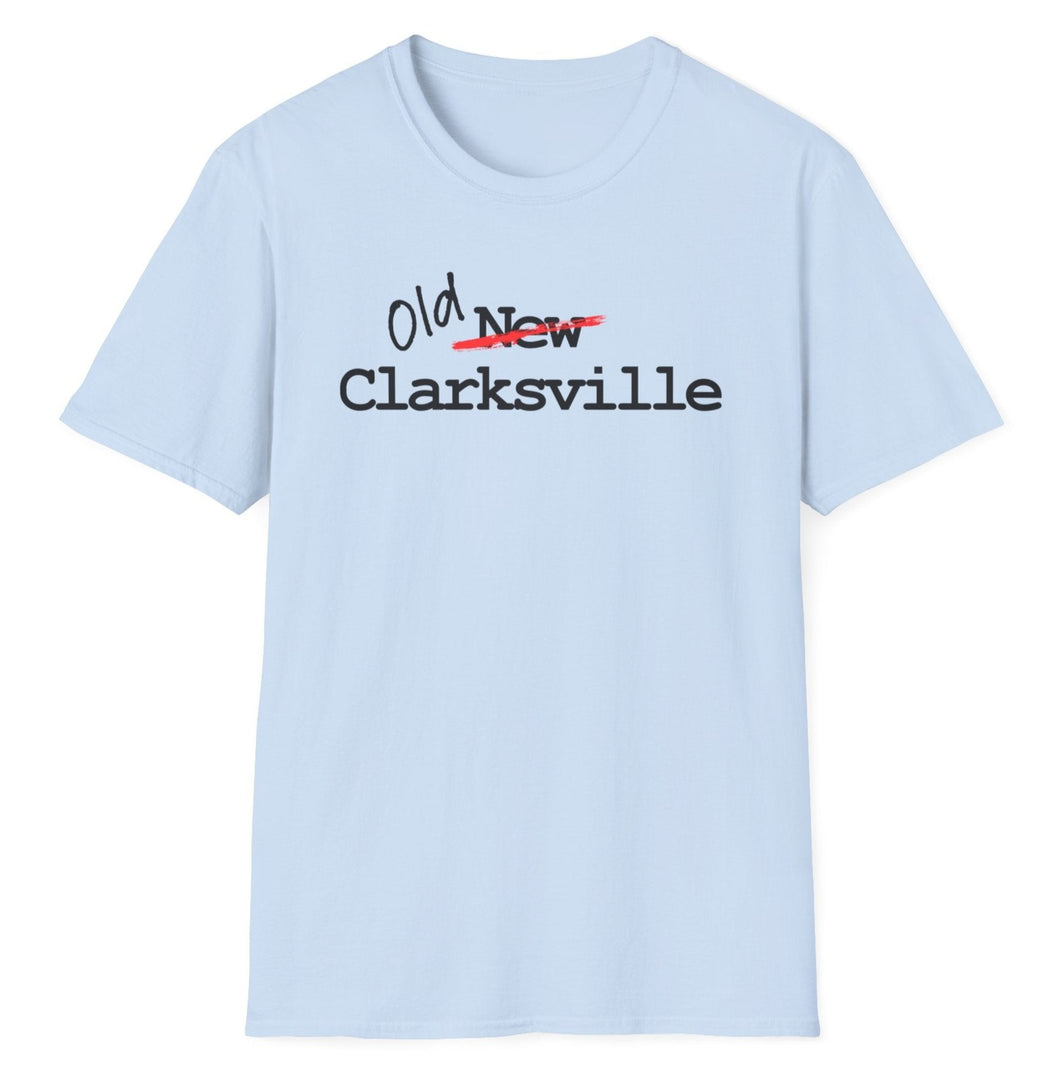 SS T-Shirt, Old Clarksville - Blue