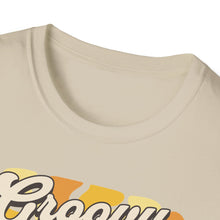 Load image into Gallery viewer, SS T-Shirt, Groovy Happy Vibes - Multi Colors
