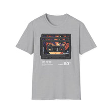 Load image into Gallery viewer, SS T-Shirt, Cassette 80s Style - Multi Colors
