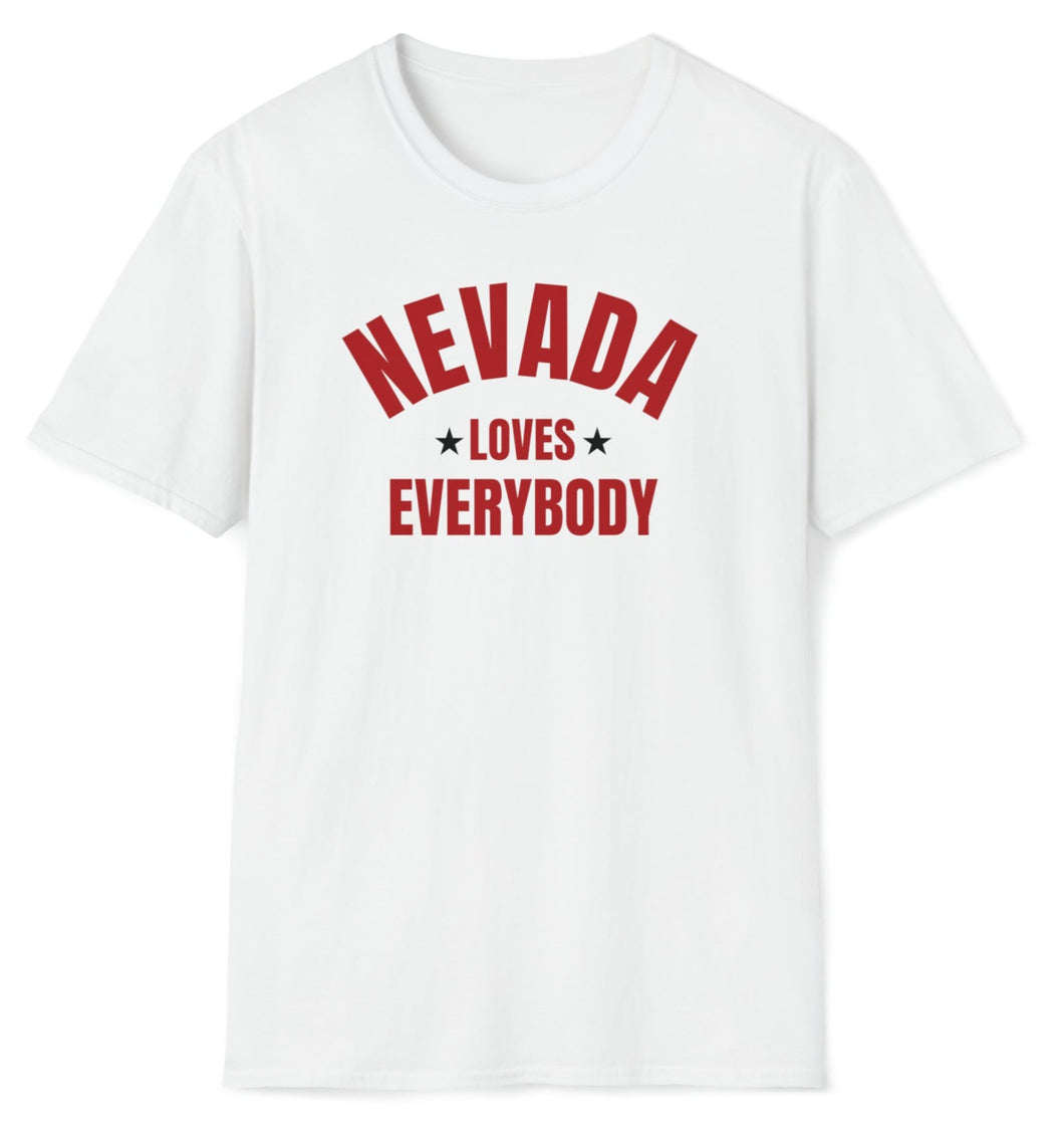 SS T-Shirt, NV Las Vegas - Red