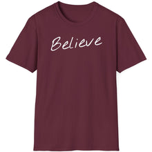 Load image into Gallery viewer, SS T-Shirt, Believe - Multi Colors
