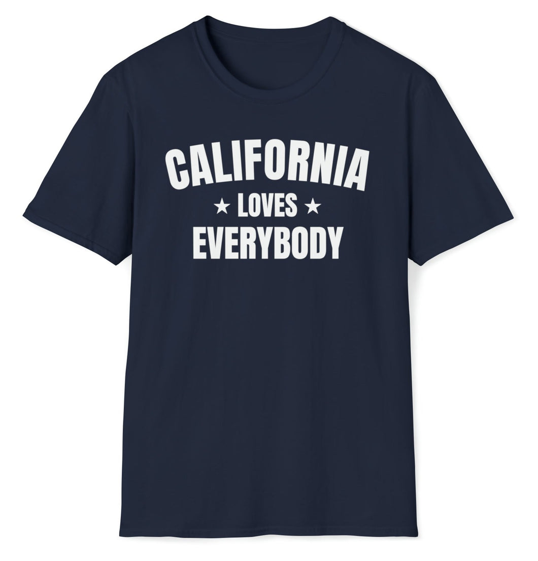 SS T-Shirt, CA California - Blue