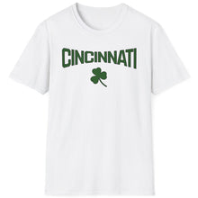 Load image into Gallery viewer, SS T-Shirt, Cincinnati Shamrock - Multi Colors
