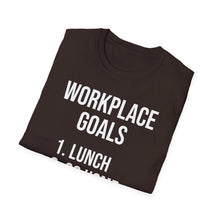 Load image into Gallery viewer, SS T-Shirt, Workplace Goals - Multi Colors

