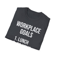 Load image into Gallery viewer, SS T-Shirt, Workplace Goals - Multi Colors
