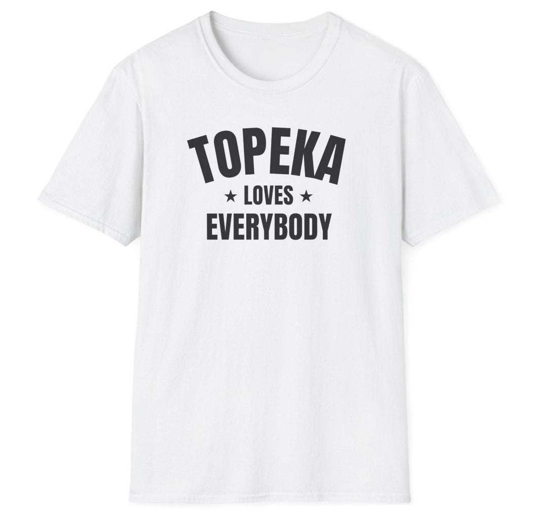 SS T-Shirt, KS Topeka - White