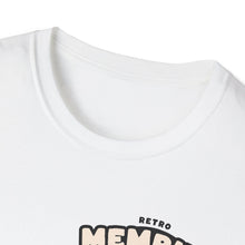 Load image into Gallery viewer, SS T-Shirt, Retro Memphis Mic on the Chest - Multi Colors
