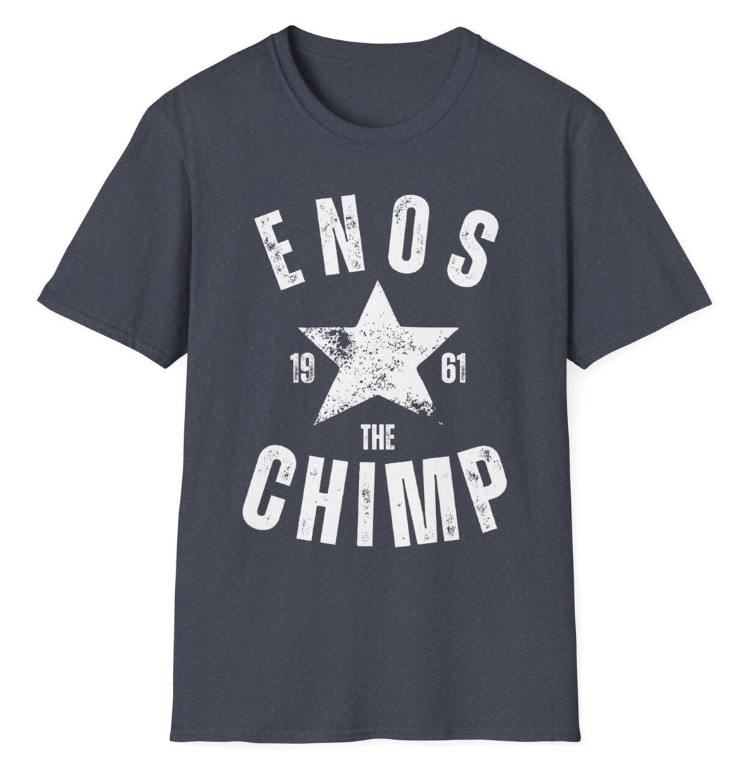 SS T-Shirt, Enos the Chimp - Astronaut