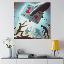 Load image into Gallery viewer, Matte Canvas, The Only Card Left to Play
