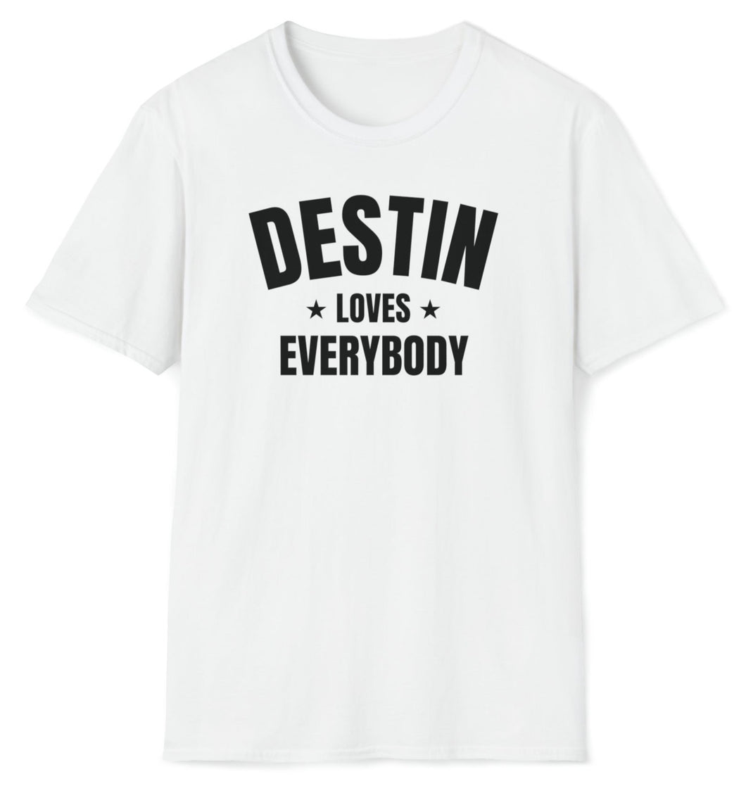 SS T-Shirt, FL Destin - White