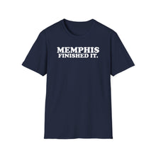 Load image into Gallery viewer, SS T-Shirt, Memphis Finished It. - Multi Colors

