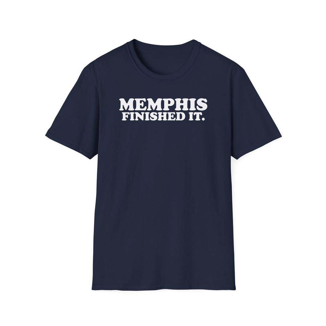 SS T-Shirt, Memphis Finished It. - Multi Colors
