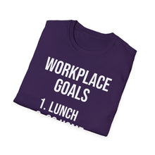 Load image into Gallery viewer, SS T-Shirt, Workplace Goals - Multi Colors
